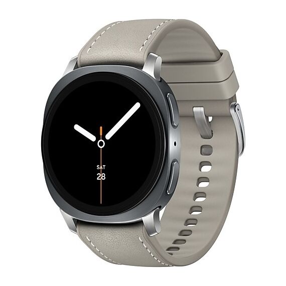 Galaxy Watch8 | 40 мм | 4G LTE | Graphite | Hybrid/Taupe | S/M/L, Размер ремешка : S/M/L, Тип ремешка : Hybrid, Размер корпуса : 40 мм, Подключение часов : Bluetooth / Wi-Fi + 4G LTE, Цвет ремешка: Taupe, Цвет: Graphite